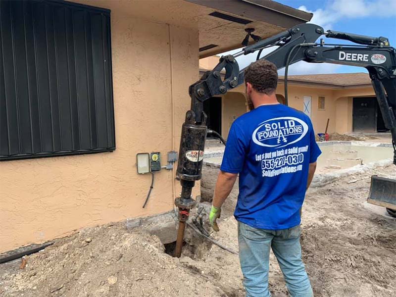 Concrete Slab Foundation Repair in Quincy, FL