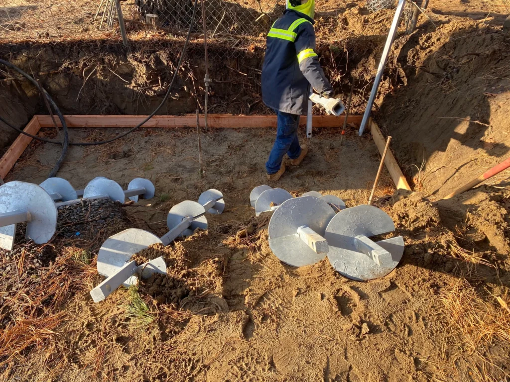 Helical Pier Installation in Quincy, FL
