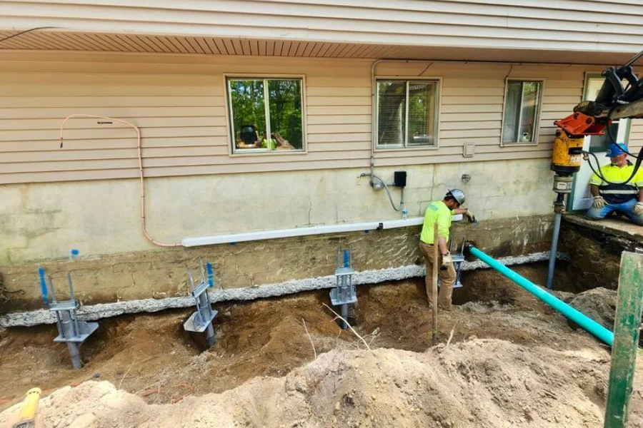 Helical Pier Installation in Quincy, FL